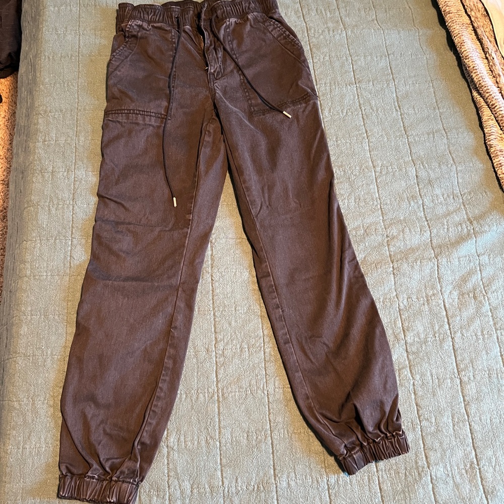American Eagle Outfitters Black Joggers